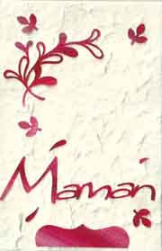 carte bonne fête maman